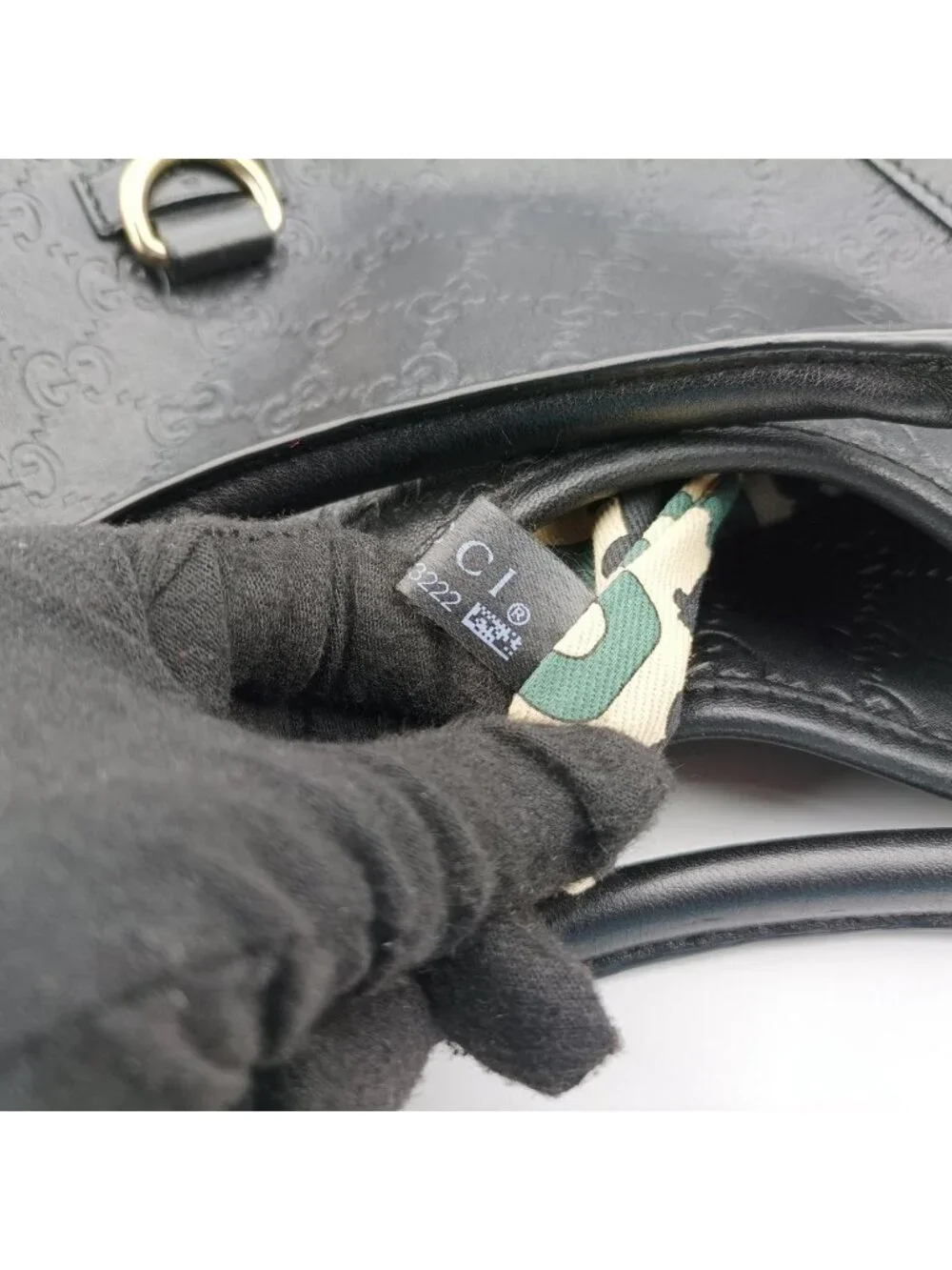 ★SOLD★ Gucci New Jackie Black Leather Handbag - Picture 13 of 15